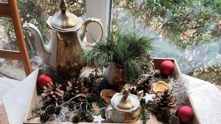 Weihnachten im Altenpflegeheim, Weihnachtstisch